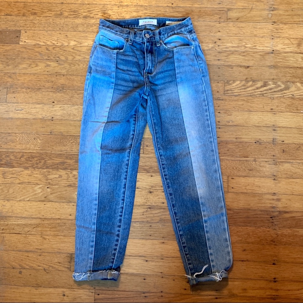 PacSun patchwork mom jeans